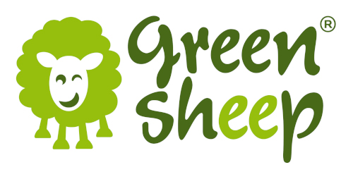 Green Sheep in Kazbegi, Georgia